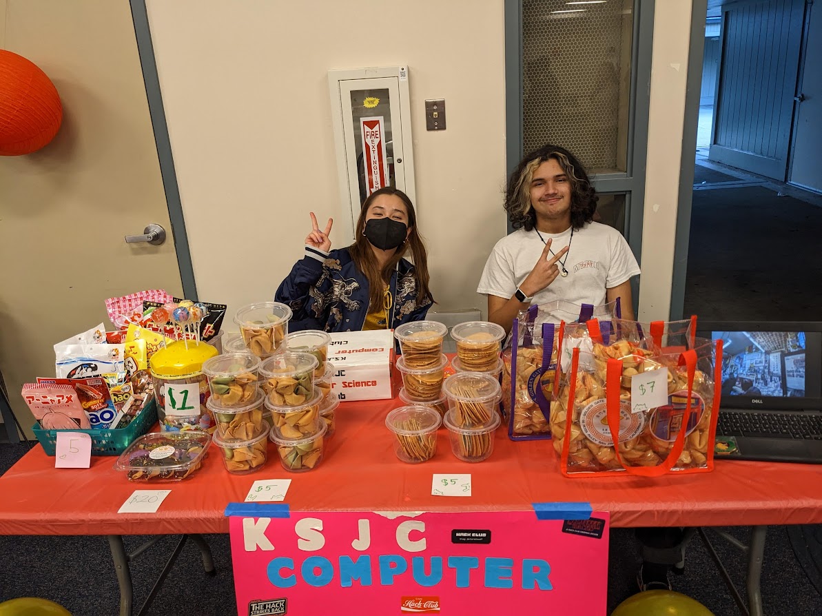 Photo of CS Club Booth at APIA Spring Fest 2023